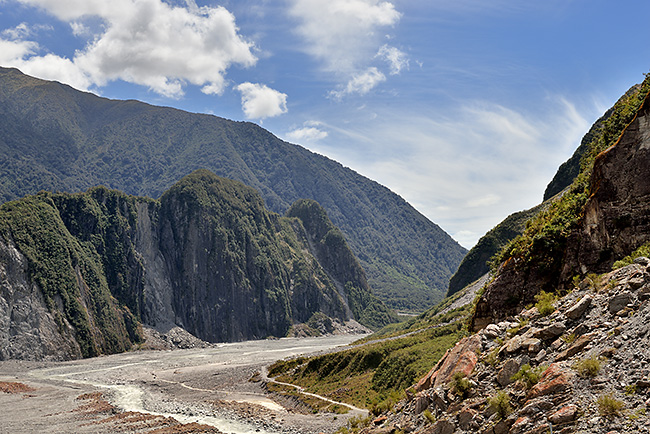 photo voyage nouvelle zelande cote ouest west coast ile sud franz josef fox glacier