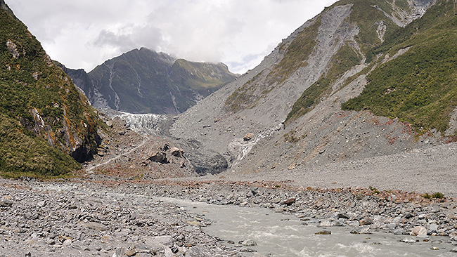 photo voyage nouvelle zelande cote ouest west coast ile sud franz josef fox glacier