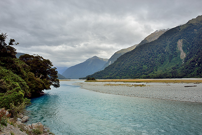 photo voyage nouvelle zelande cote ouest west coast ile sud franz josef fox glacier