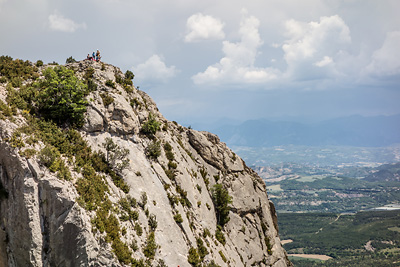 photo montagne alpes escalade grande voie baronnies hautes alpes orpierre maitre danse