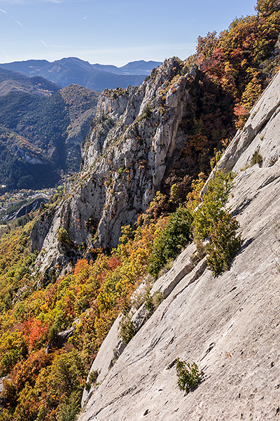 photo montagne alpes escalade grande voie orpierre hautes-alpes diois baronnies massacre debroussailleuse