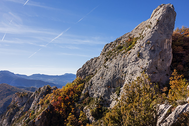 photo montagne alpes escalade grande voie orpierre hautes-alpes diois baronnies massacre debroussailleuse