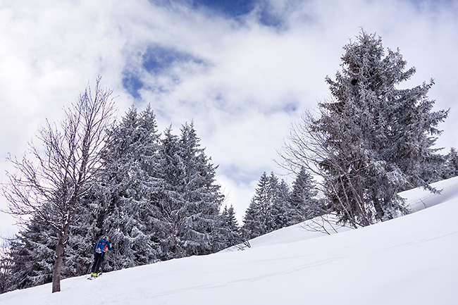 photo montagne alpes ski randonnée rando savoie aravis megeve croisse baulet