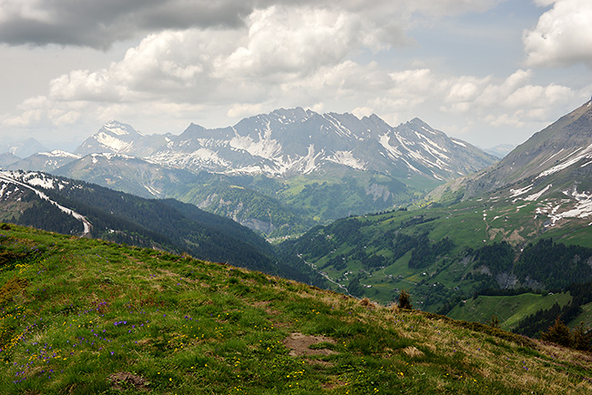 photo montagne alpes randonnée savoie rando bornes aravis megeve la giettaz croisse baulet