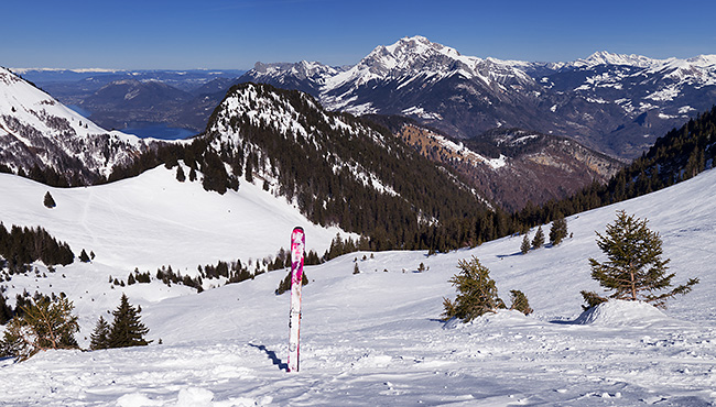 photo montagne alpes ski randonnée rando savoie bauges faverges seythenex petite chaurionde