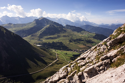 photo montagne alpes bornes aravis pic jallouvre