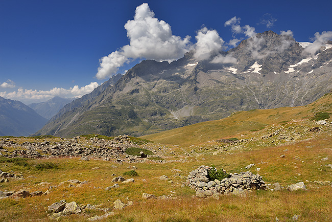 photo montagne alpes randonnee rando ecrins valgaudemar refuge chabourneou pic vallonpierre