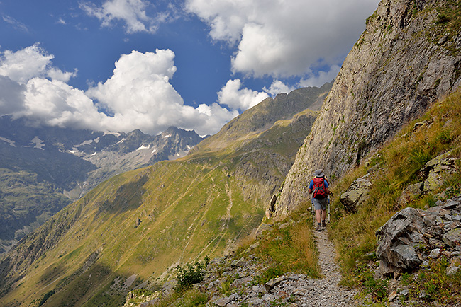 photo montagne alpes randonnee rando ecrins valgaudemar refuge chabourneou pic vallonpierre