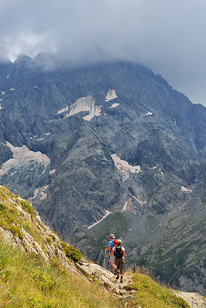 photo montagne alpes randonnee rando ecrins valgaudemar refuge chabourneou pic vallonpierre