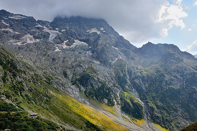 photo montagne alpes randonnee rando ecrins valgaudemar refuge chabourneou pic vallonpierre