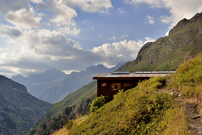 photo montagne alpes randonnee rando ecrins valgaudemar refuge chabourneou pic vallonpierre