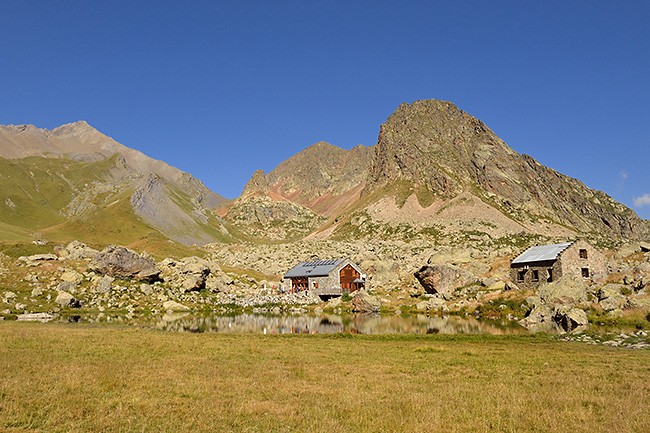 photo montagne alpes randonnee rando ecrins valgaudemar refuge chabourneou pic vallonpierre