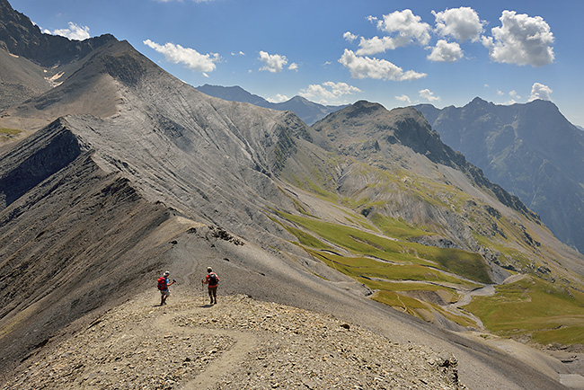 photo montagne alpes randonnee rando ecrins valgaudemar refuge chabourneou pic vallonpierre