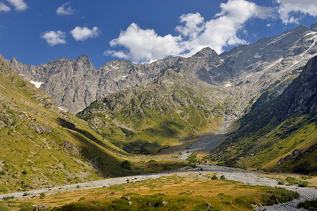 photo montagne alpes randonnee rando ecrins valgaudemar refuge chabourneou pic vallonpierre