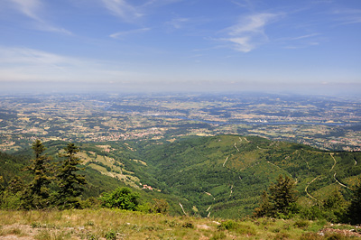 photo montagne randonnée pilat cret oeillon