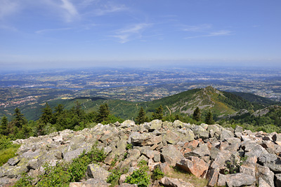 photo montagne randonnée pilat cret oeillon