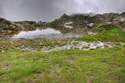 photo montagne alpes ecrins grandes rousses arves randonnée plateau emparis lac lerie