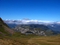 photo montagne alpes randonnée Pointe de Mandallaz champ tardif tournette