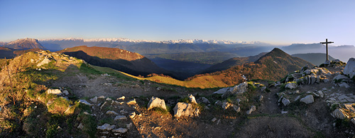 photo montagne randonnée chambery bauges pointe galoppaz