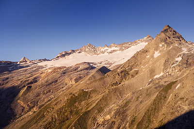 photo montagne alpes haute maurienne alpes grees evettes glacier mulinet