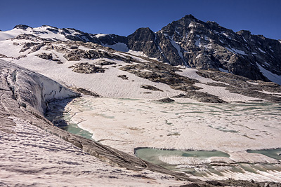 photo montagne alpes haute maurienne alpes grees lac glacier grand mean