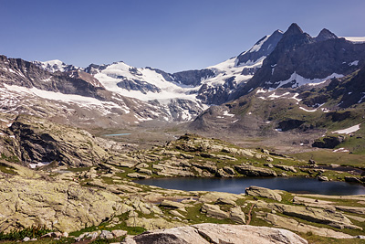 photo montagne alpes haute maurienne alpes grees glacier evettes