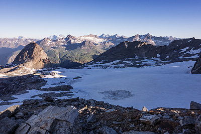 photo montagne alpes haute maurienne alpes grees pointe piatou glacier grand mean