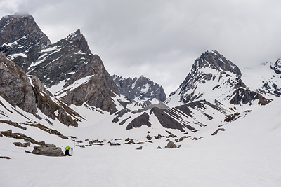 photo montagne alpes vanoise pointe rechasse lac vaches