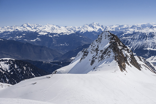 photo montagne alpes ski randonnée rando savoie tarentaise lauziere cheval noir grand arc celliers portes de montmélian