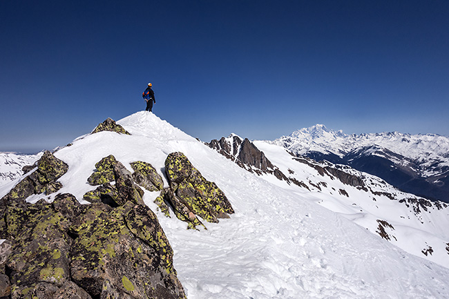 photo montagne alpes ski randonnée rando savoie tarentaise lauziere cheval noir grand arc celliers portes de montmélian