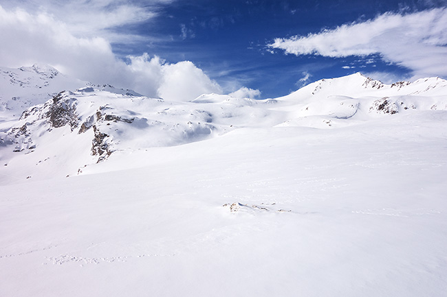 photo montagne alpes ski randonnée rando savoie tarentaise vanoise val d'isère fond des fours femma mean martin pointe sana