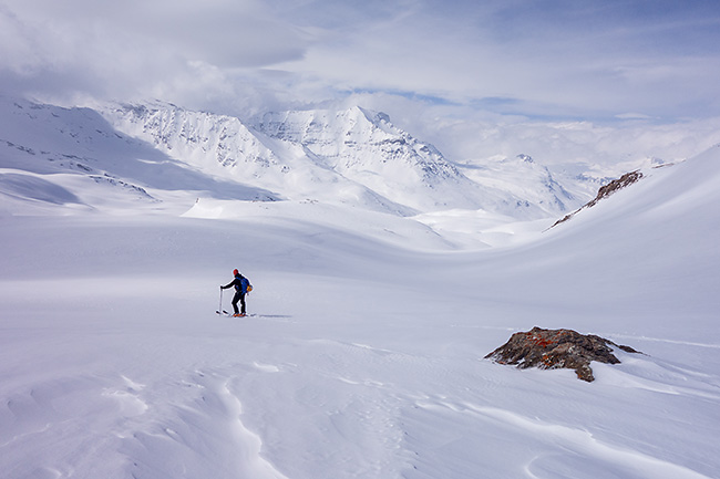 photo montagne alpes ski randonnée rando savoie tarentaise vanoise val d'isère fond des fours femma mean martin pointe sana