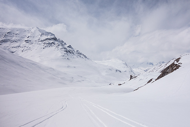 photo montagne alpes ski randonnée rando savoie tarentaise vanoise val d'isère fond des fours femma mean martin pointe sana