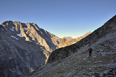 photo montagne alpes ecrins valjouffrey refuge font turbat