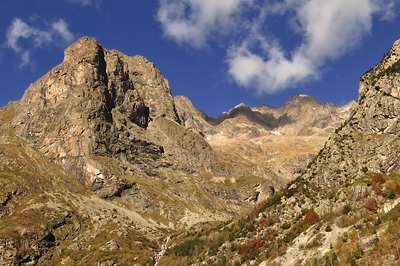 photo montagne alpes ecrins valjouffrey refuge font turbat lac pissoux cascade pisse