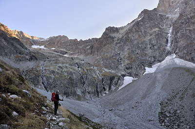 photo montagne alpes ecrins valjouffrey refuge font turbat