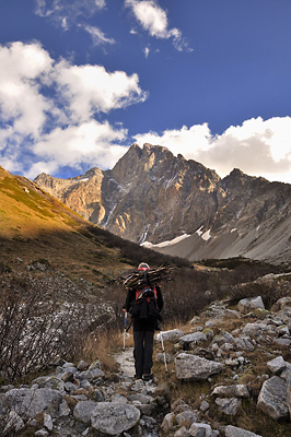 photo montagne alpes ecrins valjouffrey refuge font turbat lac pissoux olan