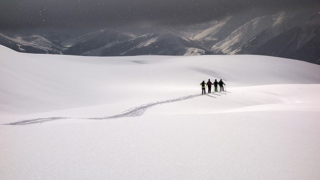 photo montagne alpes randonnée rando ski savoie beaufortain grand naves refuge nant du beurre