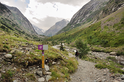 photo montagne alpes randonnée ecrins berarde refuge pilatte parc national veneon