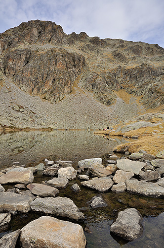 photo montagne alpes ecrins valgaudemar lac lautier
