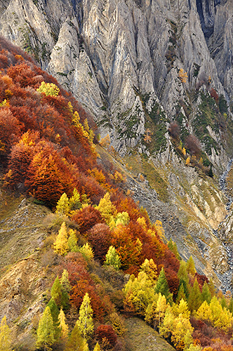 photo montagne alpes ecrins valgaudemar orgues