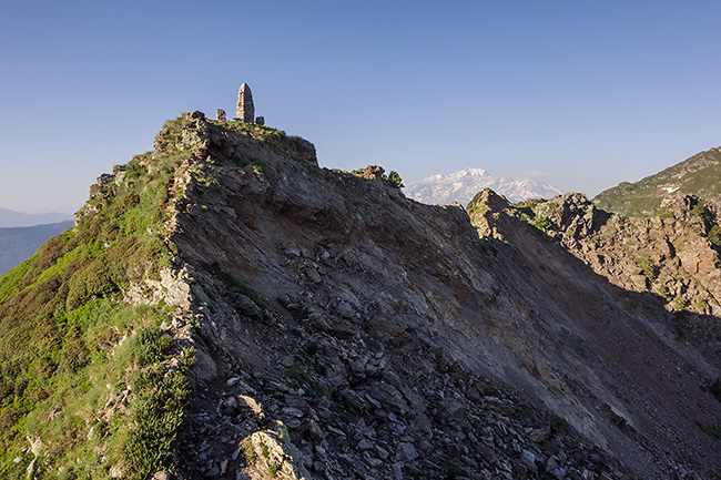 photo montagne alpes randonnée rando savoie albertville beaufortain roche pourrie