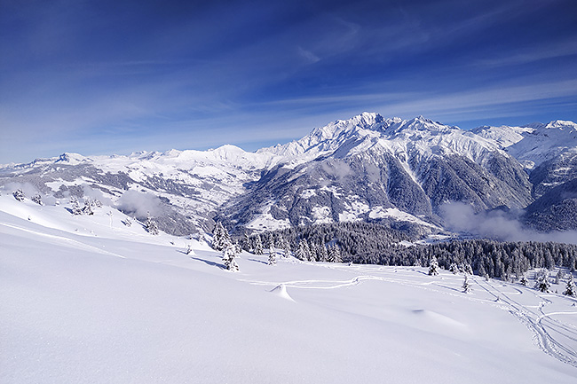 photo montagne alpes randonnée rando raquettes savoie beaufortain beaufort arêches rocheplane