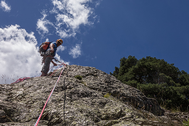 photo montagne alpes escalade grande voie ecrins rochez bez dalles briançon