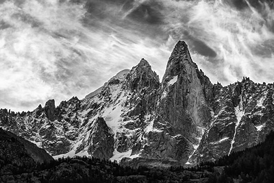 photo montagne alpes escalade mont blanc mer de glace rocher mottets