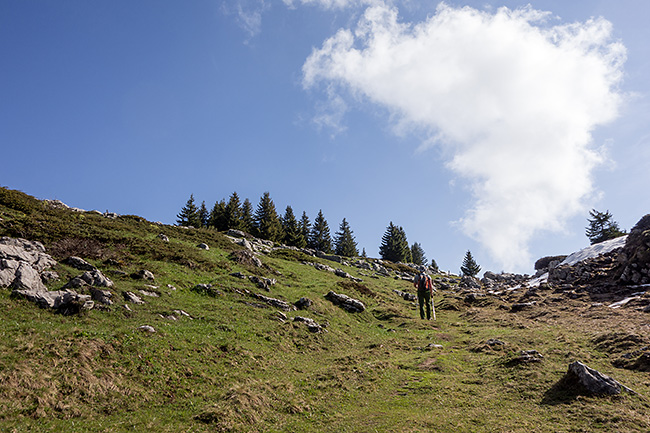 photo montagne alpes randonnée rando bornes aravis bargy rochers leschaux solaison