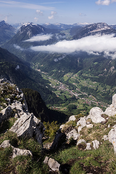 photo montagne alpes randonnée rando bornes aravis bargy rochers leschaux solaison