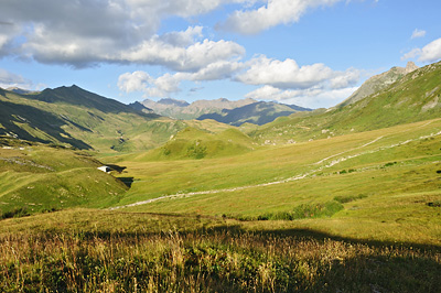 photo montagne alpes randonnée roselend plateau