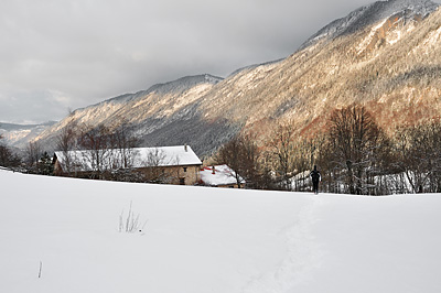 photo montagne alpes saint agnan en vercors