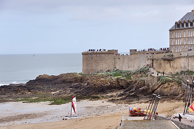 photo france bretagne normandie saint malo remparts